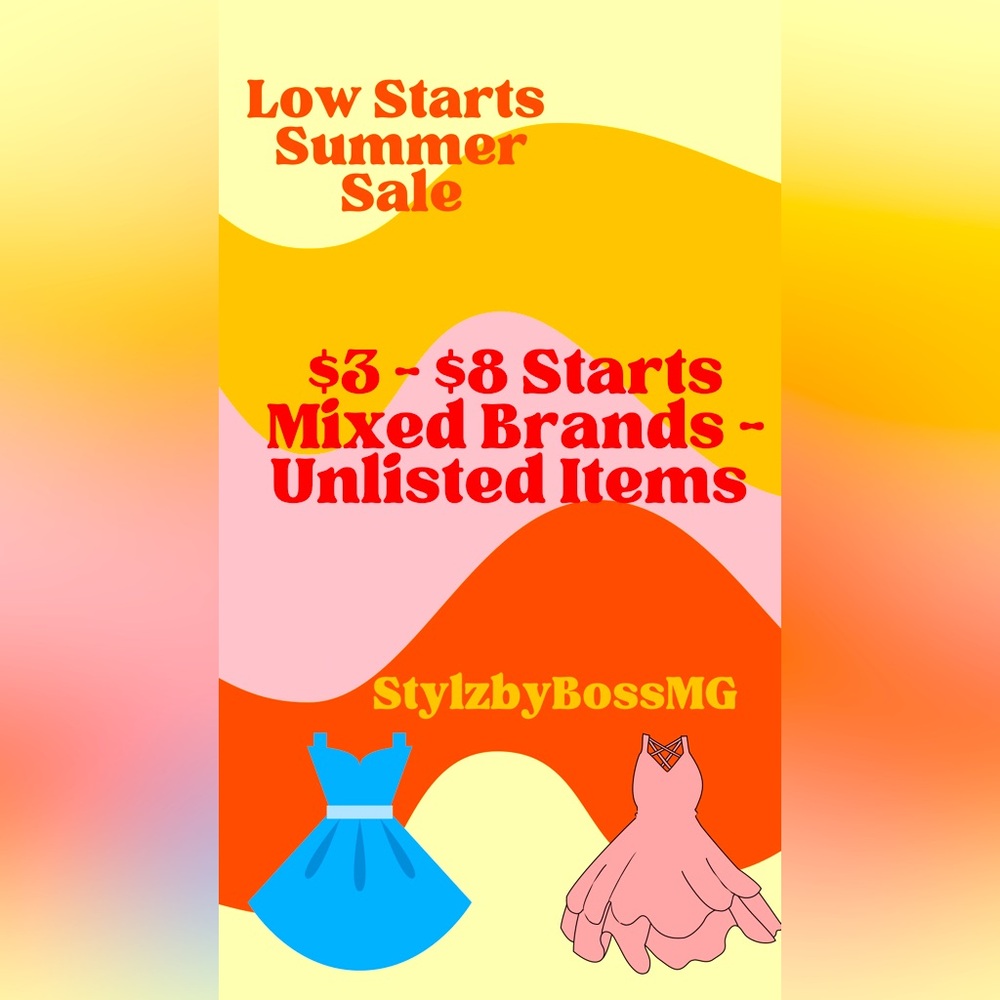 7/22/25- Mixed Brands Unlisted Items